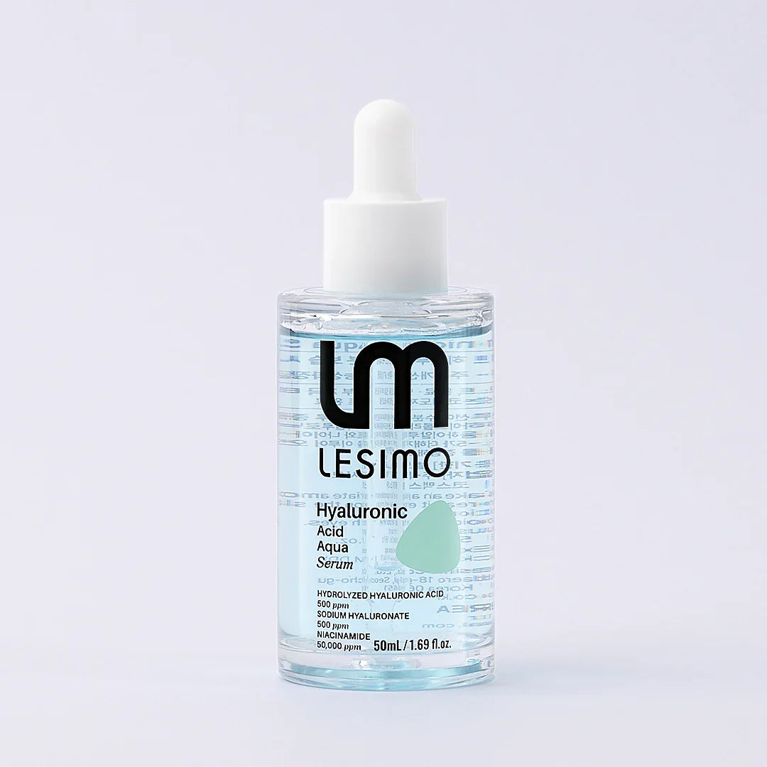 Lesimo Hyaluronsäure-Aqua-Serum, feuchtigkeitsspendendes Feuchtigkeitsserum, konzentrierte Anti-Aging-Feuchtigkeitscreme für trockene Haut, 50 ml